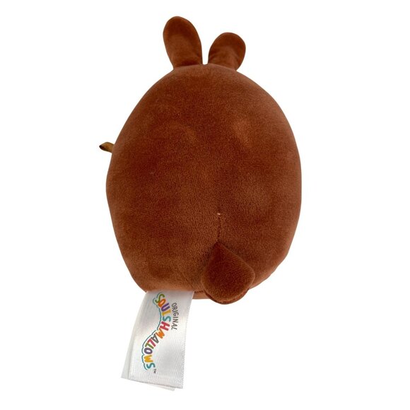 Squishmallows Chocolate Bunny Tandy Plush Toy 5in Brown Purple Stuffed Animal - Picture 2 of 6